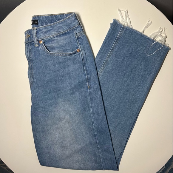 F&F Wide Leg Ripped Jeans - Picture 1 of 11